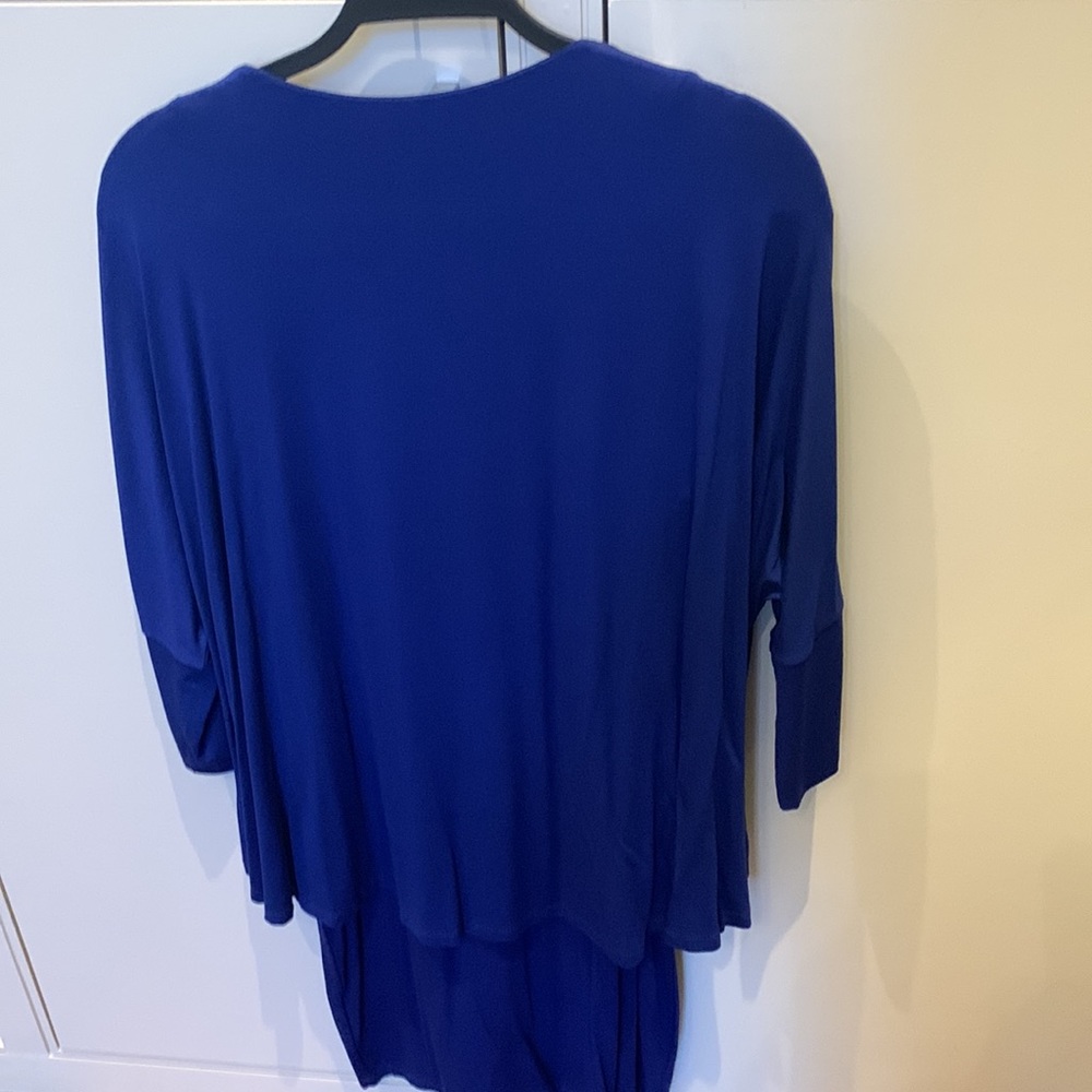 Isle blouson dress NWT blue M - Picture 6 of 8